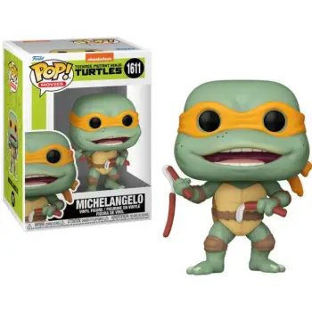 Funko Pop! Movies: Teenage Mutant Ninja Turtles - Michelangelo Sausage Link Nunchucks #1611 Vinyl Fi