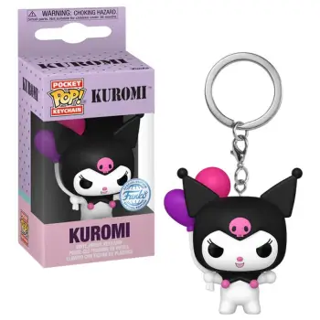 Funko Pocket Pop! Sanrio: Kuromi - Kuromi Balloon Vinyl Figure Keychain