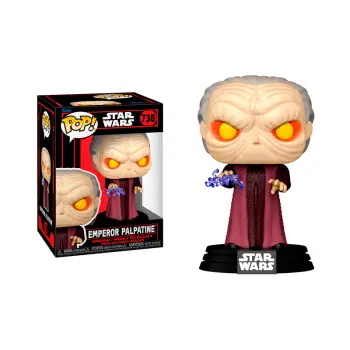 FUNKO POP! DISNEY STAR WARS: DARK SIDE - EMPEROR PALPATINE #738 BOBBLE-HEAD VINYL FIGURE