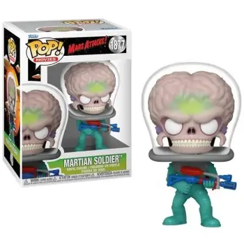 Funko Pop! Movies: Mars Attacks - Martian Soldier #1877 Vinyl Figure