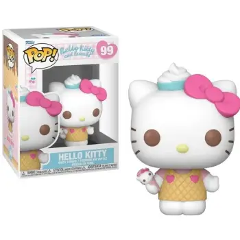 Funko Pop! Sanrio: Hello Kitty and Friends - Hello Kitty (Ice Cream) #99 Vinyl Figure