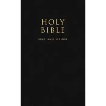 HOLY BIBLE KING JAMES VERSION (KJV) POPULAR GIFT & AWARD BLACK LEATHERETTE EDITION PB