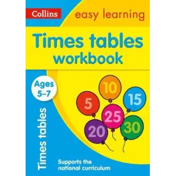 TIMES TABLES WORKBOOK AGES 5-7 (COLLINS EASY LEARNING KS 1) PB