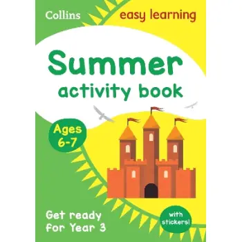 Year 2 to Year 3 Summer Activity Book with stickers
