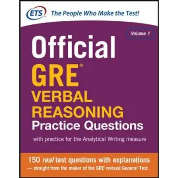 OFFICIAL GRE VERBAL REASONING PRACTICE QUESTIONS: 1 PB