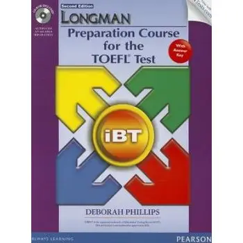 LONGMAN PREP TOEFL IBT W/CD-ROM, AK & I-TEST WITH ANSWER KEY 2ND ED