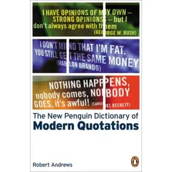 PENGUIN DICTIONARY : MODERN QUOTATIONS 2ND ED PB B