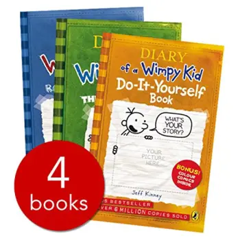 WIMPY KID 4 COPY PB BOX SET