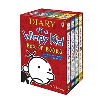 DIARY OF A WIMPY KID BOX OF BOOKS (1-4)