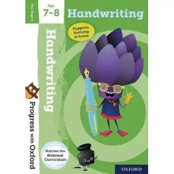 HANDWRITING AGE 7-8 BOOK/STICKERS/WEBSITE LINK