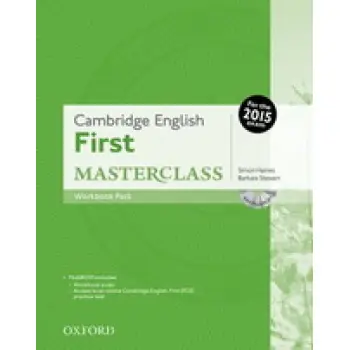 CAMBRIDGE ENGLISH FIRST MASTERCLASS WB (+ AUDIO CD) N/E