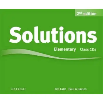 SOLUTIONS ELEMENTARY CD CLASS (3) 2ND ED