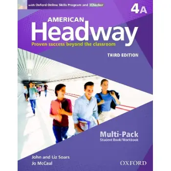 AMERICAN HEADWAY 4 SB PACK A 3RD ED