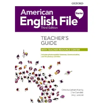AMERICAN ENGLISH FILE STARTER TCHR'S GUIDE (+ DIGITAL RESOURCES) 3RD ED