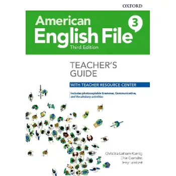 AMERICAN ENGLISH FILE 3 TCHR'S GUIDE (+ DIGITAL RESOURCES) 3RD ED