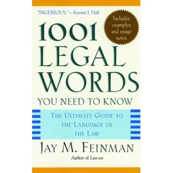 1001 LEGAL WORDS YOU NEED TO KNOW PB