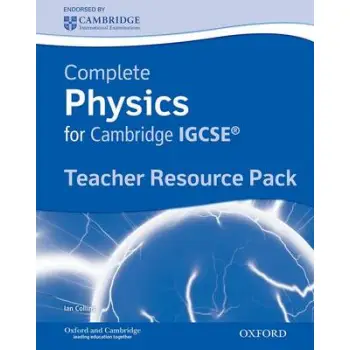 COMPLETE PHYSICS FOR CAMBRIDGE IGCSE (+ CD) TEACHER'S RESOURCE PACK PB