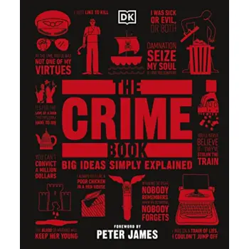 DK BIG IDEAS SIMPLY EXPLAINED: THE CRIME BOOK HC