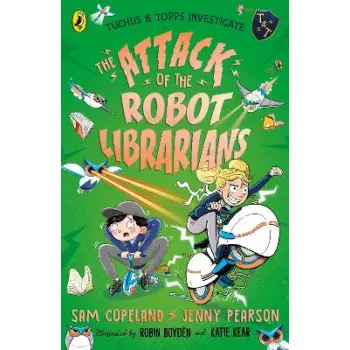 THE ATTCAK OF THE ROBOT LIBRARIANS PB