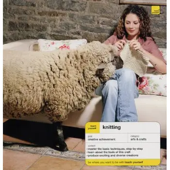 TEACH YOURSELF : KNITTING PB COFFEE TABLE BK
