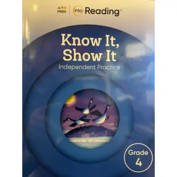 Into Reading Know It Show It Grade 4