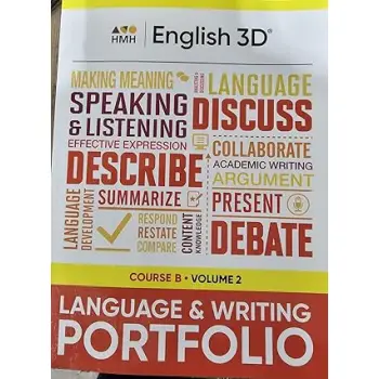 English 3D Course B Volume 2 Language & Writing Portfolio (student consumable)