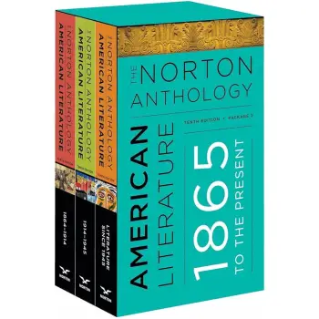 THE NORTON ANTHOLOGY OF AMERICAN LITERATURE vol C, D, E 10TH ED PB