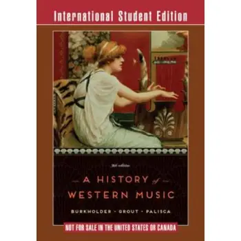 A HISTORY OF WESTERN MUSIC  PB