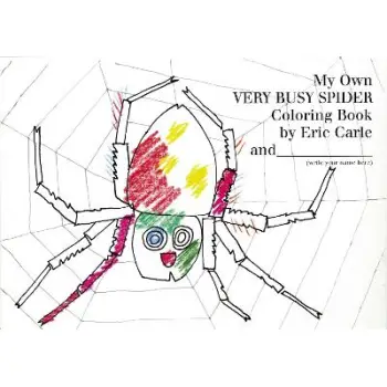 MY OWN VERY BUSY SPIDER COLOURING BOOK