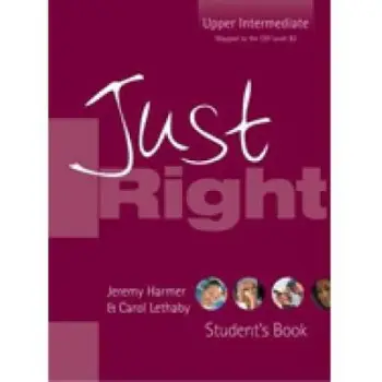 JUST RIGHT UPPER-INTERMEDIATE SB