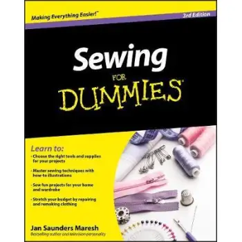 SEWING FOR DUMMIES 3RD ED PB