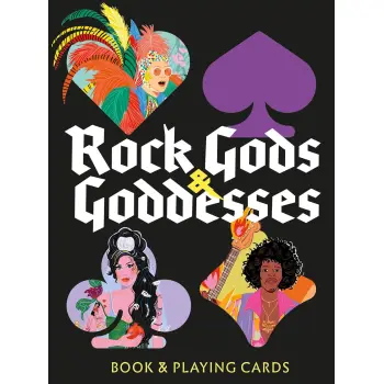 Rock Gods & Goddesses - Book & Playing Cards