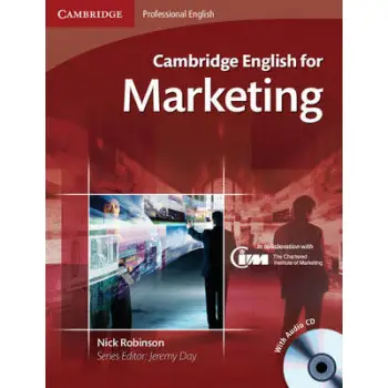 CAMBRIDGE ENGLISH FOR MARKETING SB (+ CD)