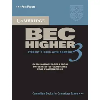 CAMBRIDGE BEC HIGHER 3 SB W/A