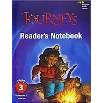 JOURNEYS READER'S NOTEBOOK VOLUME 1 GRADE 3 - 2017