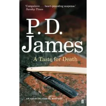 AN ADAM DALGLIESH MYSTERY : A TASTE FOR DEATH PB B FORMAT