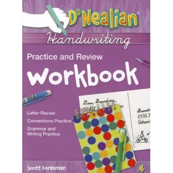 D'NEALIAN HANDWRITING PRACTICE AND REVIEW WORKBOOK GRADE 4 PB