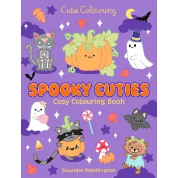 Cutie Colouring: Spooky Cuties - Cosy Colouring Book
