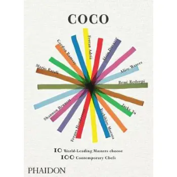 COCO 10 WORLD-LEADING MASTERS CHOOSE/ 100 CONTEMPORARY CHEFS HC COFFEE TABLE BK.