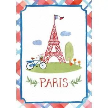 PARIS WATERCOLOR POCKET JOURNAL