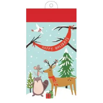 HOLIDAY FOREST FRIENDS LIST PAD  PB