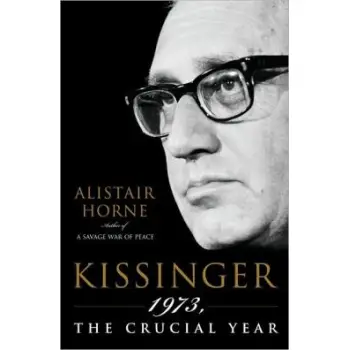 KISSINGER 1973, THE CRUCIAL YEAR HC COFFEE TABLE BK.