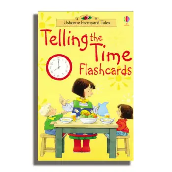 USBORNE : FARMYARD TELLING THE TIME CARDS