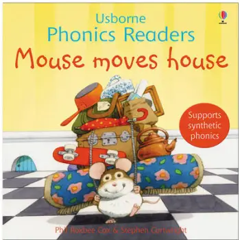 USBORNE PHONIC READERS : MOUSE MOVES HOUSE PB