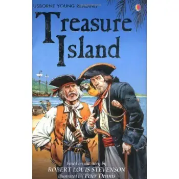 USBORNE YOUNG READING 2: TREASURE ISLAND HC
