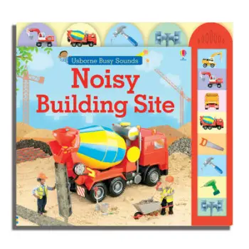 USBORNE BUSY SOUNDS : NOISY BUILDING SITE PB A FORMAT