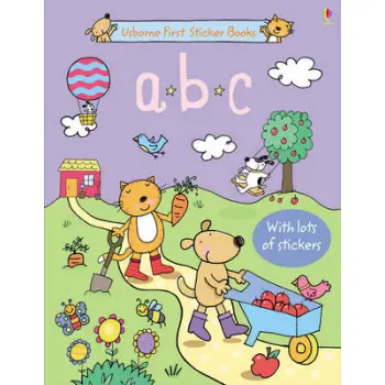 USBORNE : ABC STICKER BOOK PB