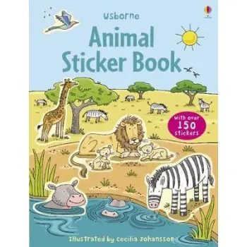 USBORNE : ANIMAL FIRST STICKER BOOK PB