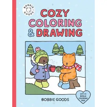 BOBBIE GOODS COZY COLORING & DRAWING PB