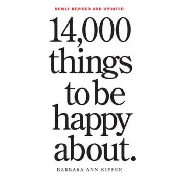 14,000 THINGS TO BE HAPPY ABOUT PB B FORMAT